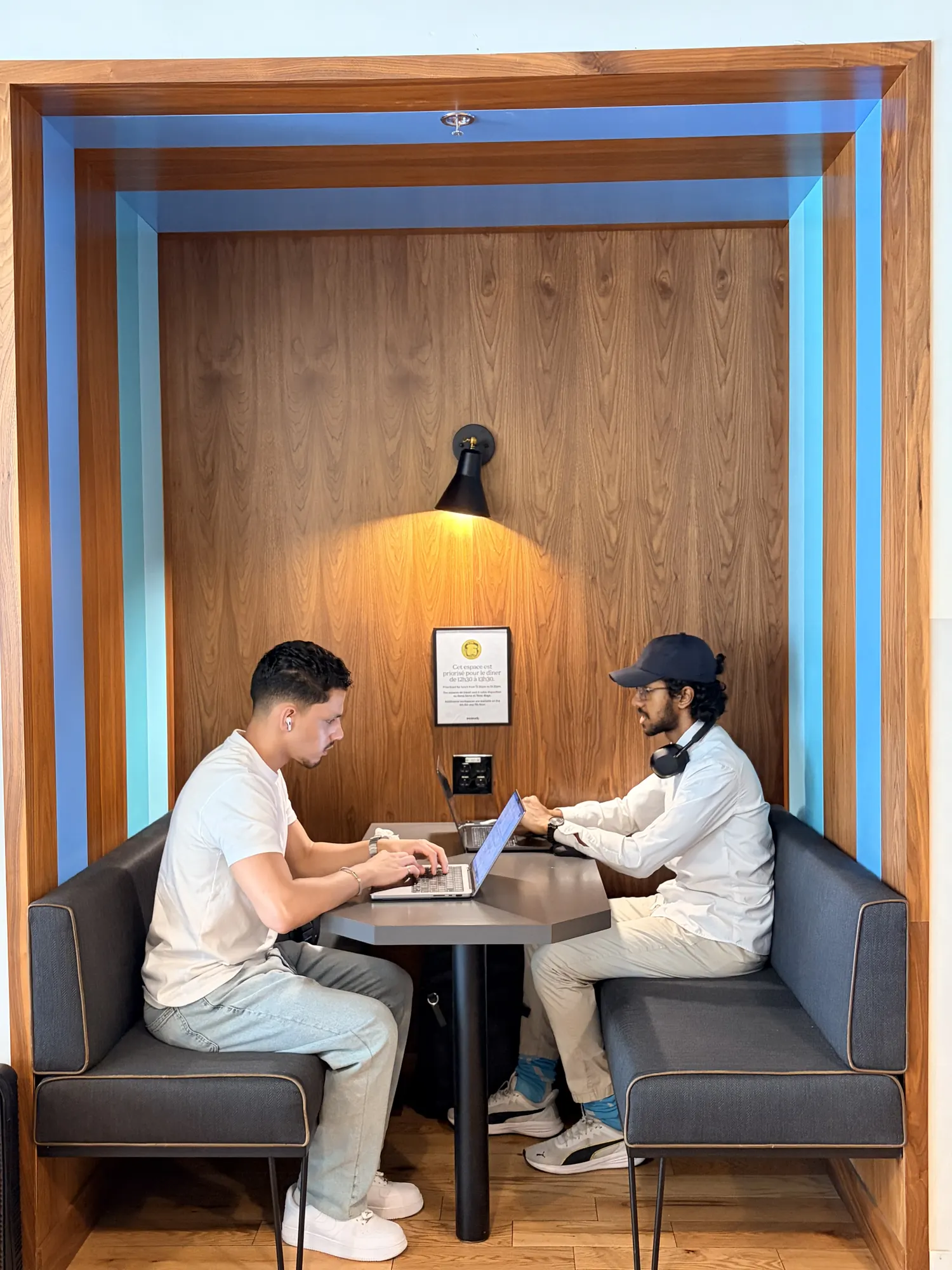 The Oloodi team in a build session, Montreal