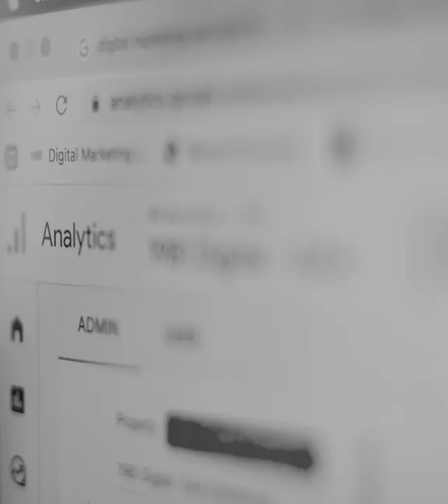 Un tableau de bord de mesure à l’écran
